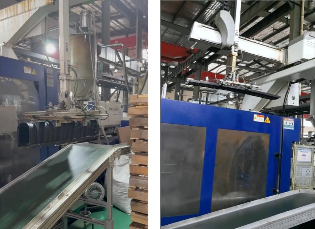 Automatic Production of Drainage Channels and Trench Covers