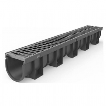 Middle Duty PP Channel With Cast Iron Gratings