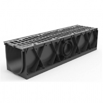 Middle Duty PP Channel With Cast Iron Gratings