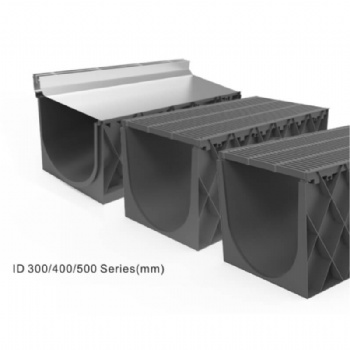 PP Trench Channel with Grating Covers