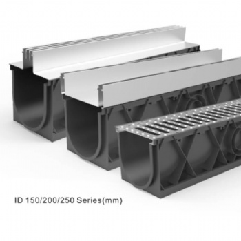 HDPE Drainage Channel With Drainge Cover