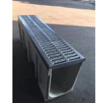Resin Concrete Drainage Channel With A15 Stamped Trench Cover