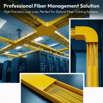 ABS PVC Fiber Optic Cable Raceway Duct for Network Cabling
