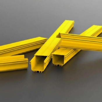 Fiber Optic Cable Duct Raceway Tray PVC/ABS For Data Room Wiring Management