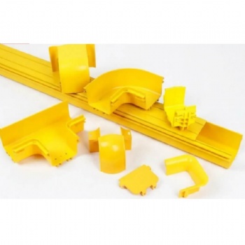 Fiber Optic Cable Duct Raceway Tray PVC/ABS For Data Room Wiring Management