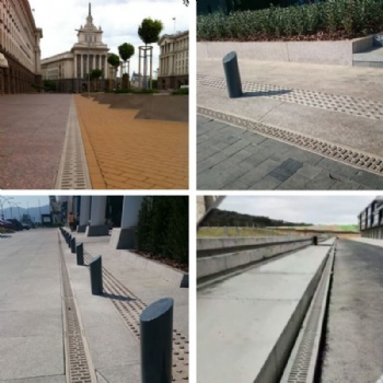 EN1433 CE Monolithic Polymer Concrete Drainage Channel
