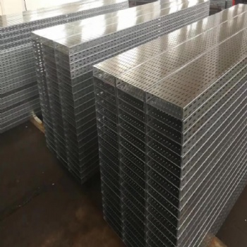 Powder Coated Perforated Cable Tray | Custom Color Ventilated Cable Tray