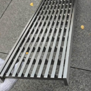 Wedge Heel Guard Stainless Steel Drainage Grating