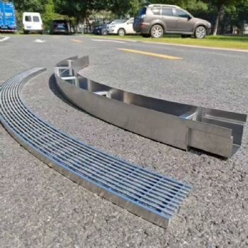 Wedge Heel Guard Stainless Steel Drainage Grating