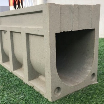 MonoBloc Monolithic Polymer Concrete Trench Drain for Heavy Traffic