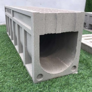 MonoBloc Monolithic Polymer Concrete Trench Drain for Heavy Traffic
