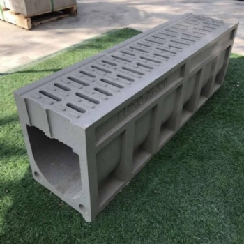 MonoBloc Monolithic Polymer Concrete Trench Drain for Heavy Traffic