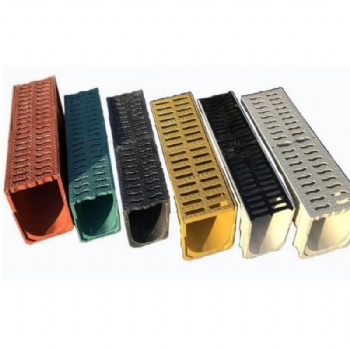 Anti-Corrosion GRP SMC Drainage Channel | Fiberglass Trench for Coastal & Chemical Zones